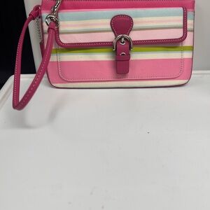 Coach wristlet